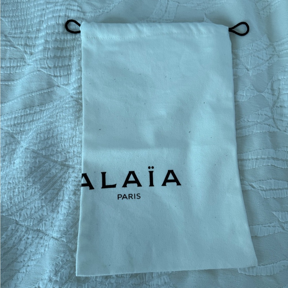 Alaia shoe bag